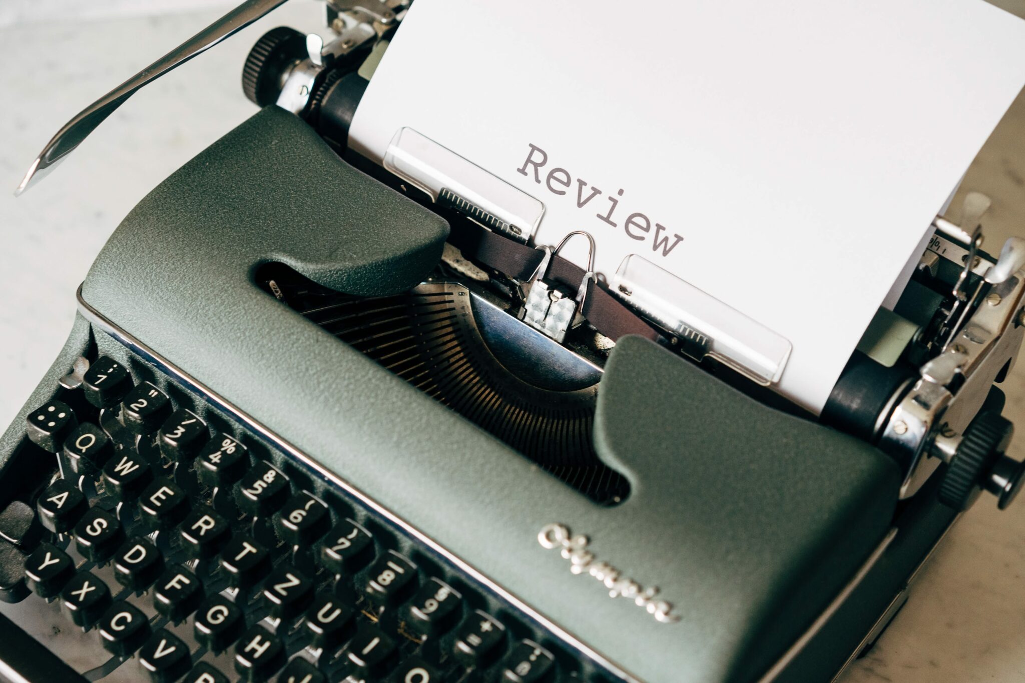 reviews typewriter